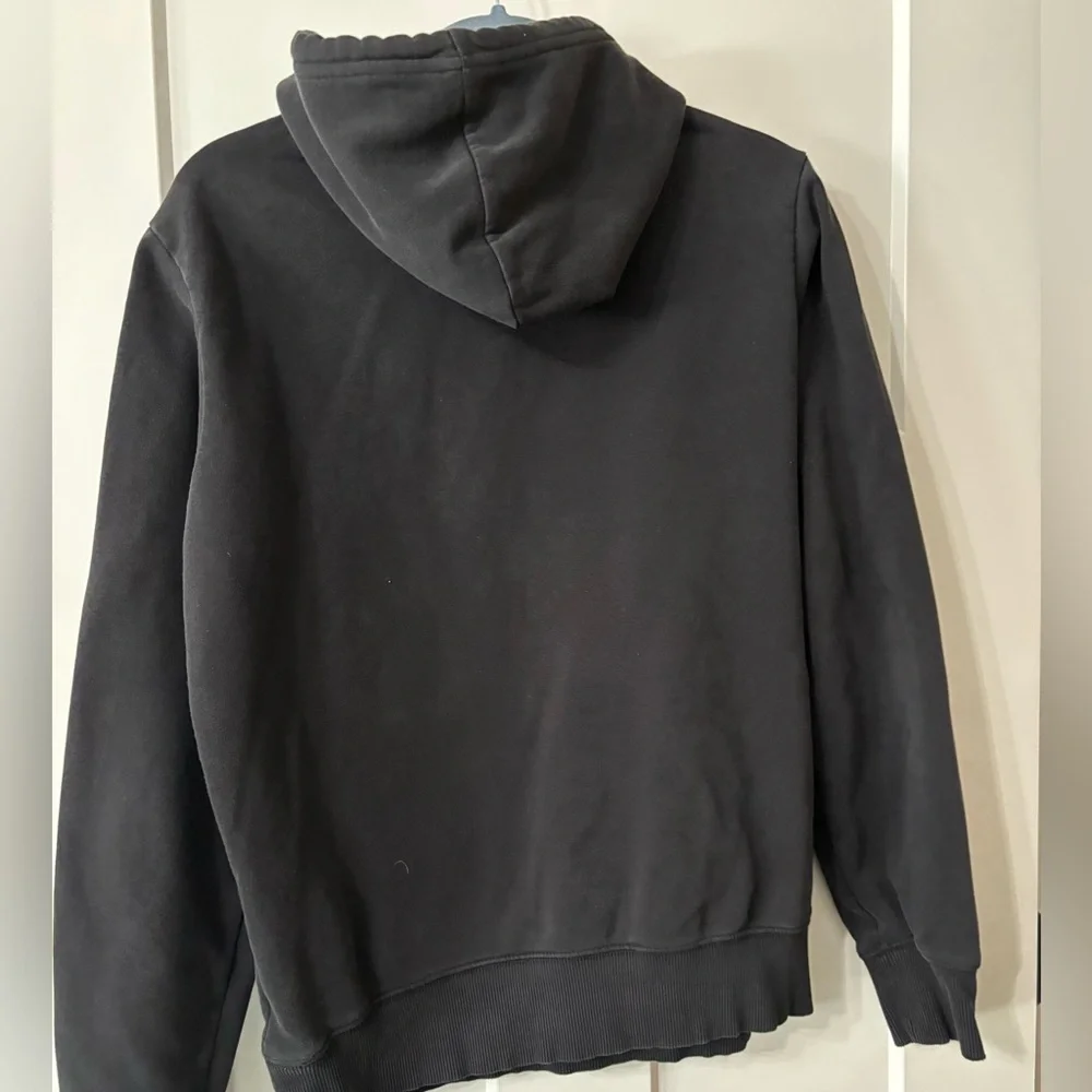 North Face Men‎ Reds Hooded Sweatshirt Small Black Red Hoodie Logo